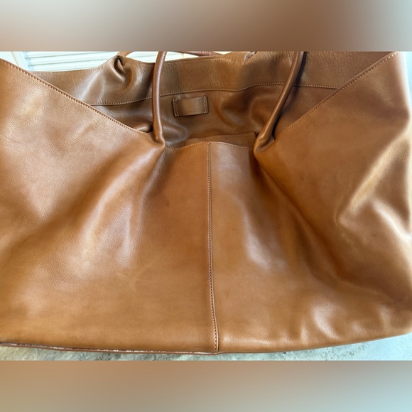 GABRIELA HEARST Mcewan Tote XL Oversized Brown Carryon Leather Bag Shopper Jumbo - Picture 13 of 16